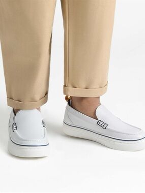 Bruno Marc Kids Slip On Loafers Shoes Size 9